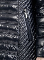 Jas met verschillende quiltvariaties 