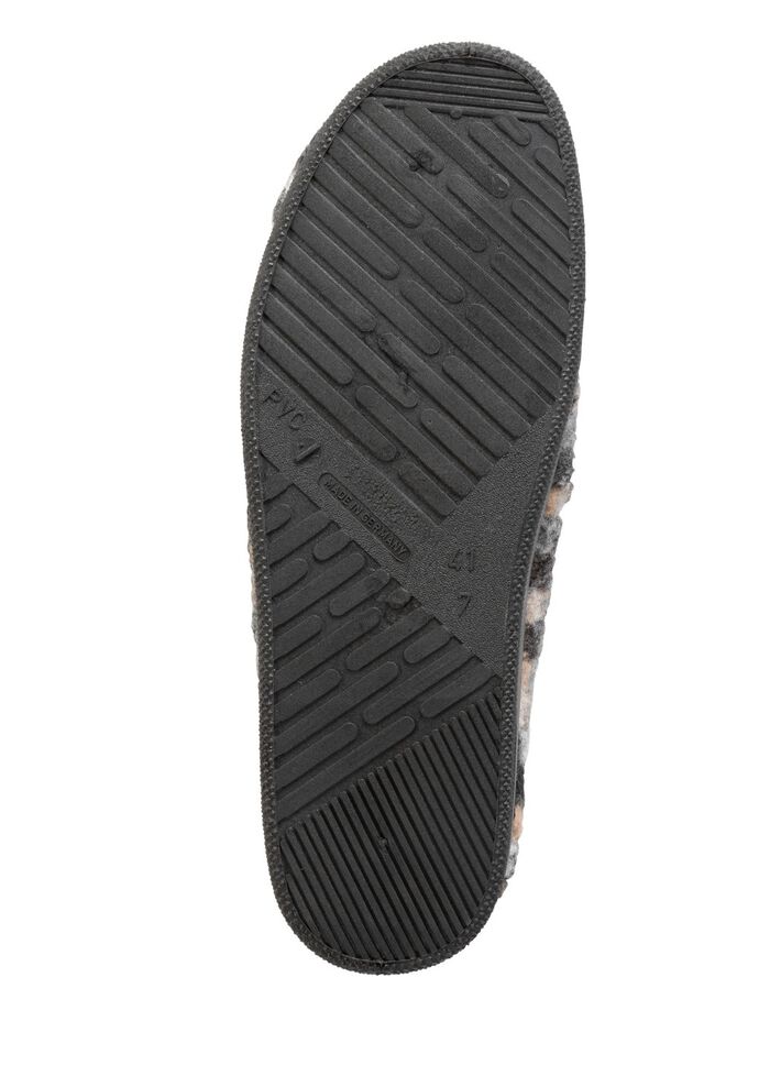 Slippers gemaakt van textielmateriaal met een patroon GRIJS-MULTICOLOR