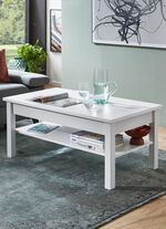 Salontafel met veel opbergruimte WIT