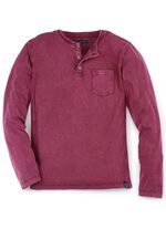 Shirt met lange mouwen van &ldquo;Paddock's&rdquo; in 3 kleuren BORDEAUX