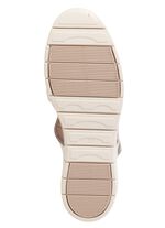 ELENA EDEN, zomerse damespantoffels, breedte H, met uitneembaar voetbed ECRU-BEIGE