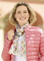 sjaal met fantasiemotief 