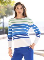 Pullover met een delicaat structuurpatroon 