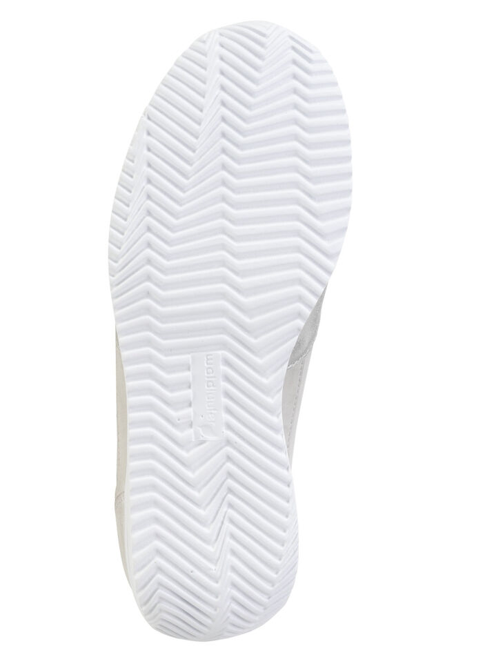 Waldläufer, comfortabele dames veterschoenen, breedte H, met uitneembaar voetbed PASTELGRIJS