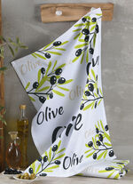 Theedoeken, set van 2, van puur katoen 