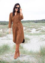 Jurk met strikceintuur 