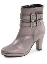 Andrea Conti, trendy dames enkellaarsjes, met rits 