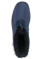 ELENA EDEN enkellaarzen gemaakt van weerbestendig textielmateriaal MARINE