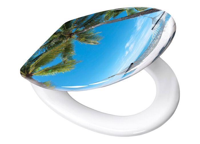 Toiletzitting met automatische verlaging 