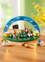 Theelichthouder &ldquo;Konijnenschool&rdquo; 