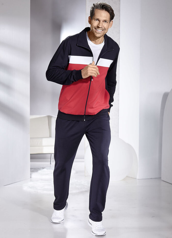 Vrijetijdspak met naadzakken 