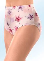 Set van vijf slips met mooie print 