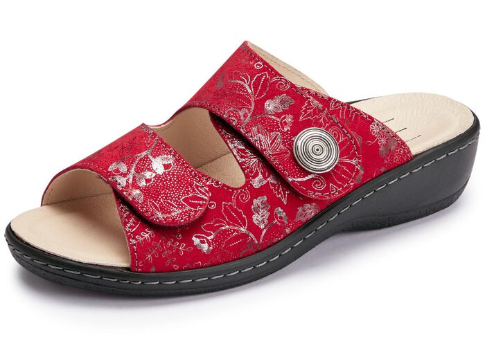 ELENA EDEN, klassieke damesslippers, wijdte H, met uitneembaar voetbed 