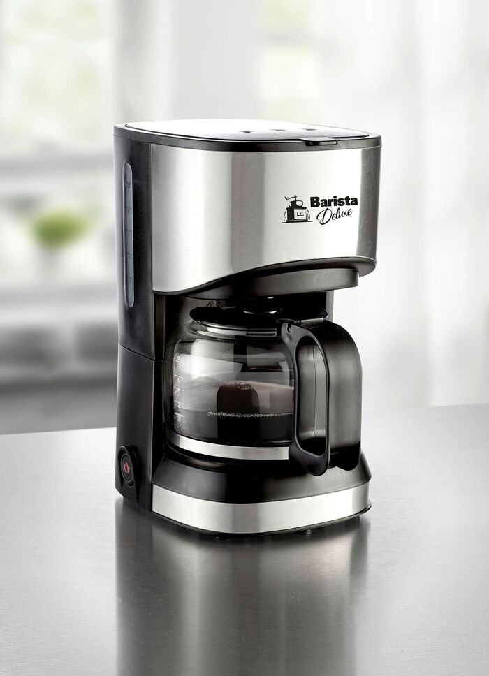 Koffiezetapparaat met permanente filter ROESTVRIJ STAAL-ZW.