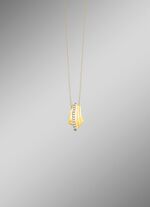 Prachtige hanger met synthetische zirkonia 