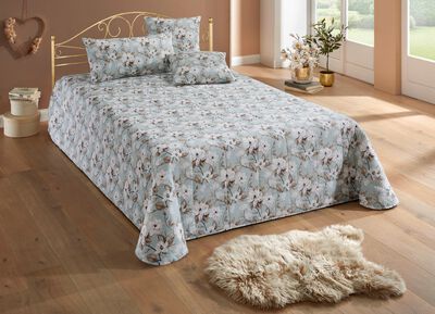 Geruite gewatteerde spreien en kussenslopen 