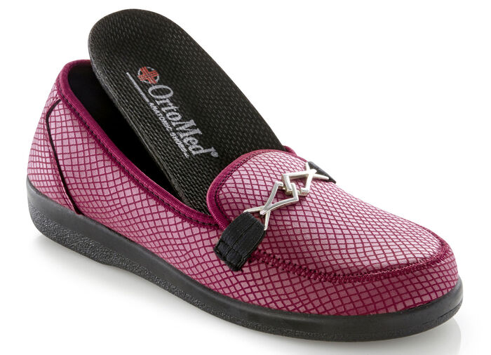 Slippers gemaakt van zacht elastisch materiaal BORDEAUX