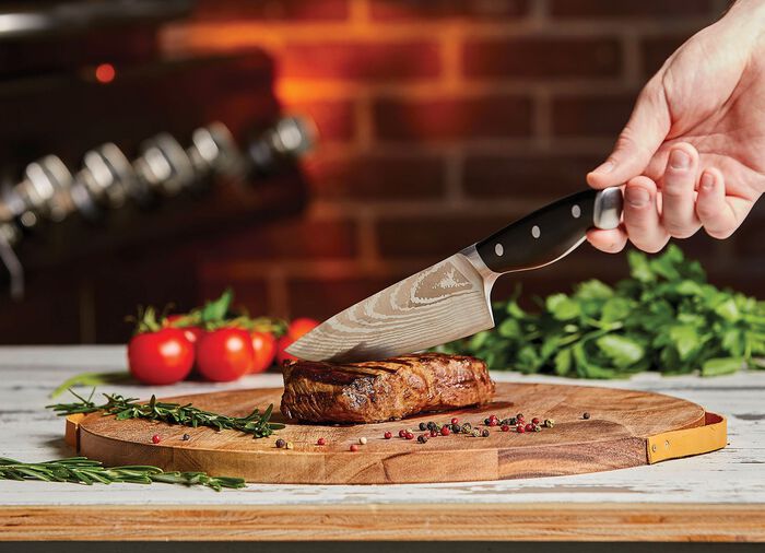 Hoogwaardige messen gemaakt van eersteklas roestvrij staal ZWART