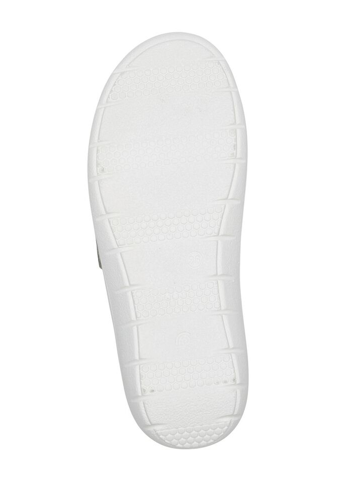 ELENA EDEN muiltjes met klittenbandsluiting LICHTGRIJS-MEERKLEURIG