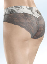 Laurina-set: Shirt en slip met paisley-motief 