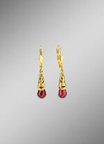 Filigraan, druppelvormige oorbellen 