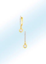 Populaire oorbellen met 22 diamanten