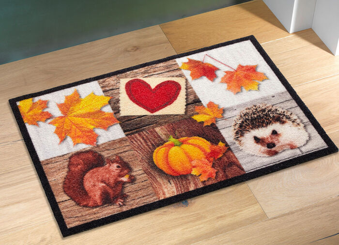 Voetmat met antislip-onderkant 