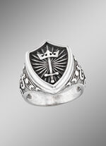 Herenring 'Zwaard en kroon' 