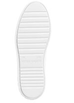 Peter Kaiser vetersneakers van nappaleer WIT