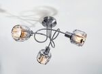 Metalen LED-lamp ROESTVRIJ STAAL