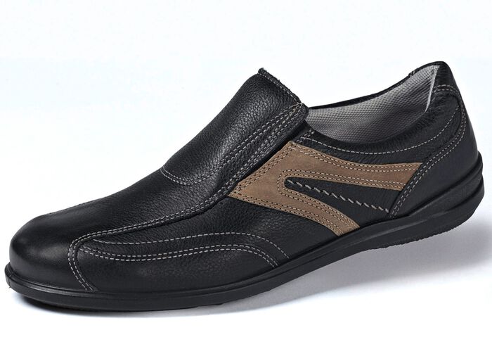 Slippers in een sportief design ZWART-ANTRACIET