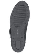 ELENA EDEN enkellaarsjes gemaakt van rundanilineleer ZWART