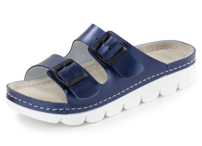 Klassieke damesmuiltjes met verstelbare sluitingen 