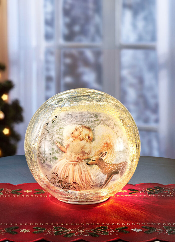 Bal met verlichting op batterijen 