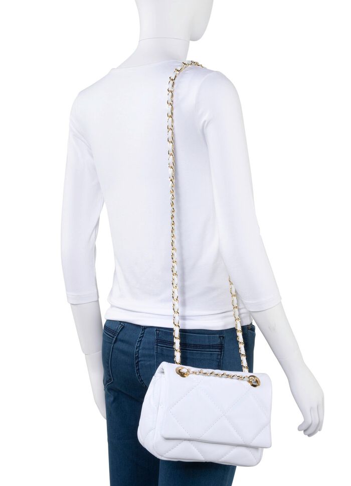 Laurina tas met trendy quilting 