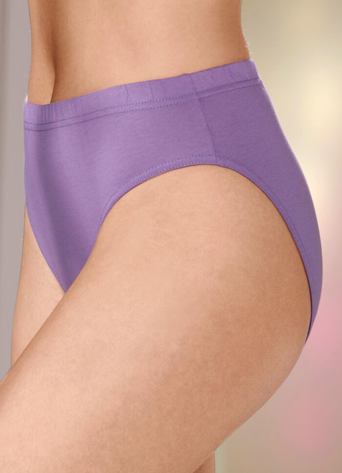 Set van vijf slips met elastische band 