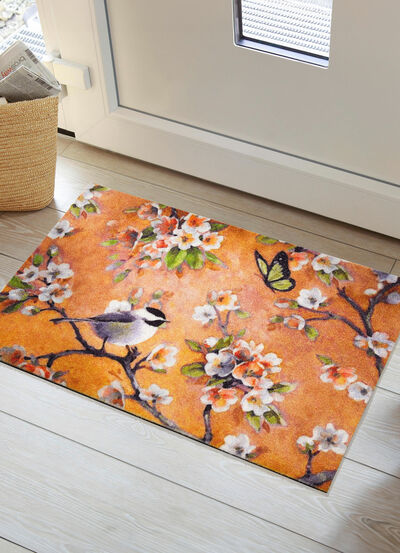 Deurmat met antislip achterkant 