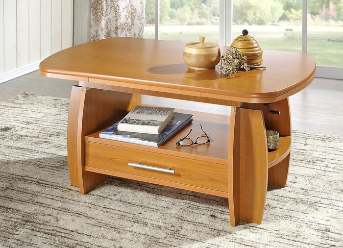 Salontafel met een onderhoudsvriendelijk oppervlak 