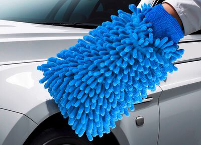 Glanzmeister Dual Color XL washandjes, set van 2 