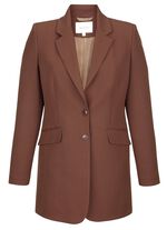 Blazer met reverskraag 