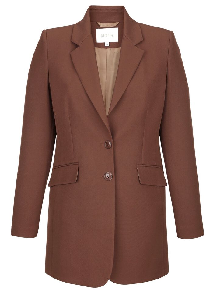 Blazer met reverskraag 