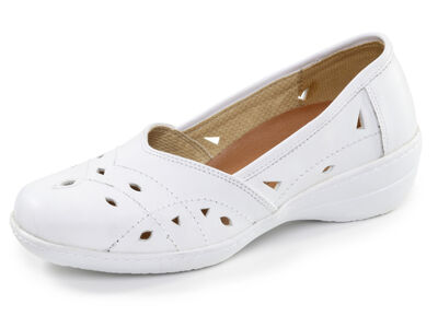 ELENA EDEN, comfortabele damespantoffels, breedte H, met uitneembaar voetbed 