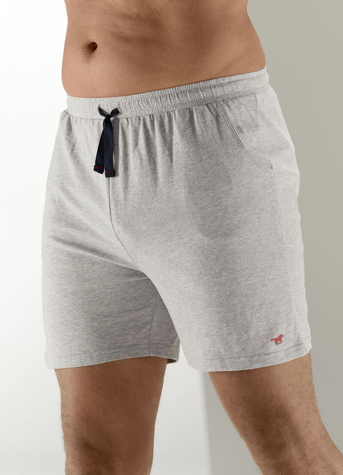 Set van twee slaap- en vrijetijdsshorts, kort van "Mustang" 