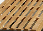 Balkonhoekset, hout/aluminium 