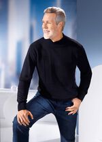 Pullover met een gestructureerd dessin in 3 kleuren 