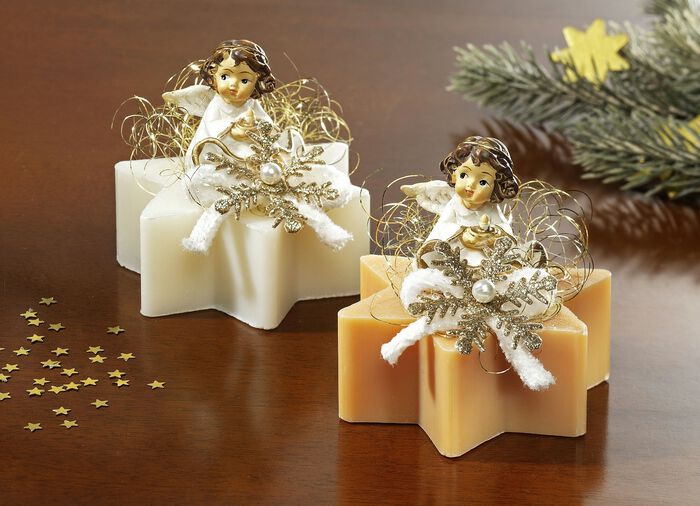 Stervormige zeep gemaakt van schapenmelk BRUIN