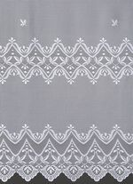 Opbergornament met universele railband WIT