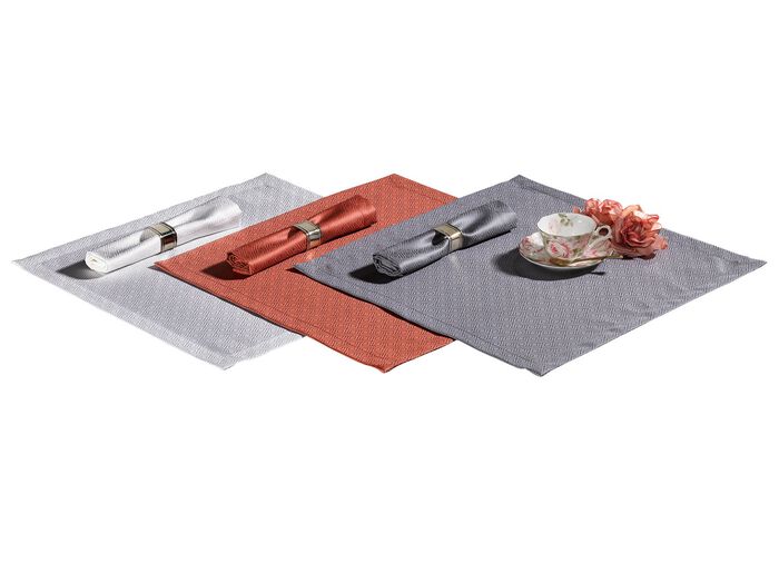 Damast tafeldecoratie van hoge kwaliteit 