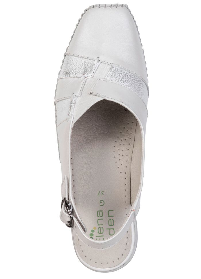 ELENA EDEN, chique damessandalen, breedte G, met elastische band 