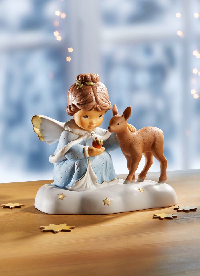 Goebel engel met kristallen sterren 